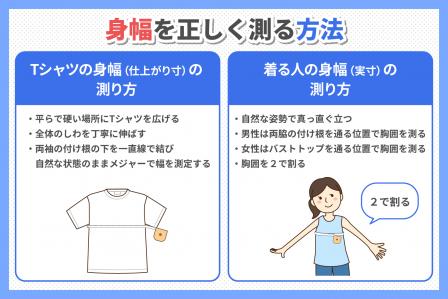 身幅の正しい測り方