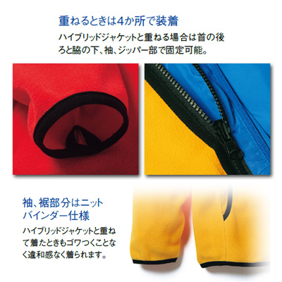 フリースジャケット