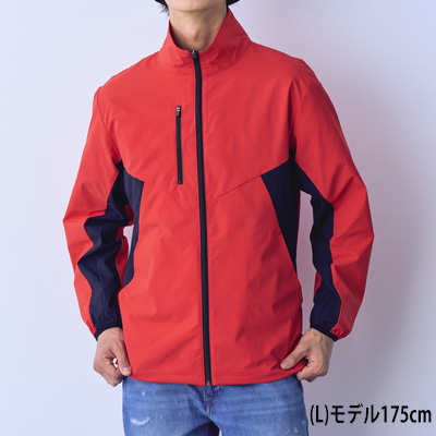 リサイクルストレッチワークブルゾン(ポリジン加工)