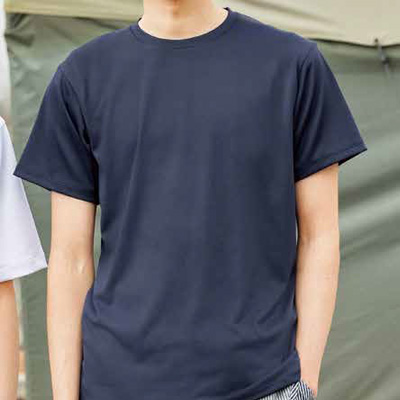 5.6オンスリサイクルポリエステルTシャツ(ポリジン加工)