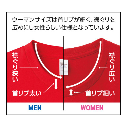 5.6オンス ヘビーウェイトTシャツ(レディース)