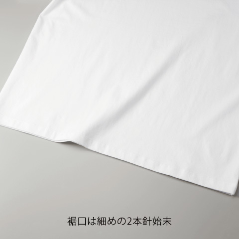 6.5オンス ファインジャージー ボックスシルエット Tシャツ