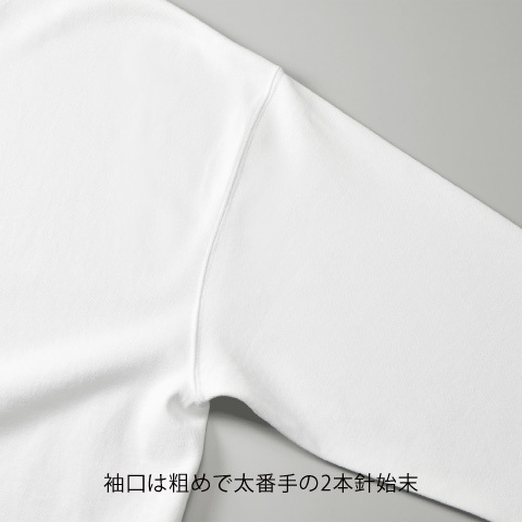 9.1オンス マグナムウェイト ビッグシルエット ロングスリーブ Tシャツ(2.1インチリブ)