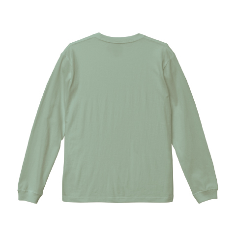 5.6オンス ロングスリーブ Tシャツ(1.6インチリブ)