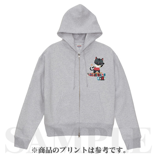 10.0オンス T/C ボックスシルエット スウェット フルジップ パーカ(裏起毛)