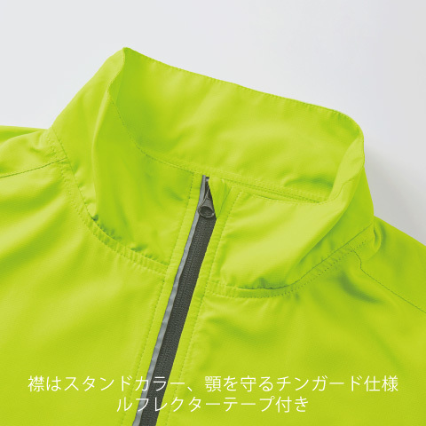 マイクロリップストップ スタンド ジャケット(裏地付)