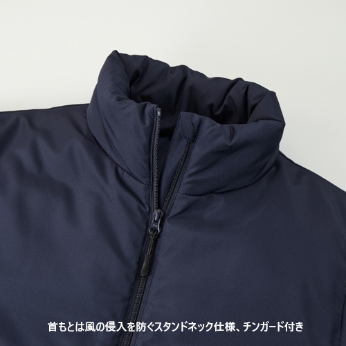 インサレーテッド スタンド ジャケット(中綿入)