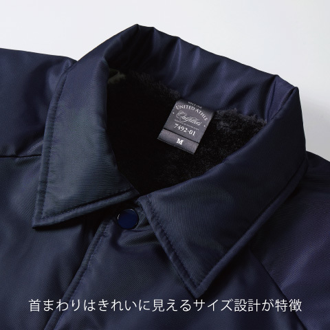 コーチ ジャケット(ボア裏地付)