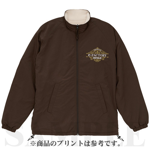 シェル フリース リバーシブル スタンド ジャケット