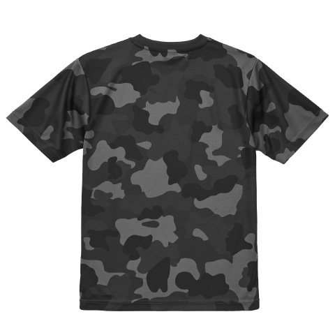 4.1オンス ドライアスレチック Tシャツ〈アダルト〉ウッドランド柄