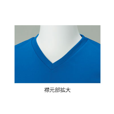 4.4オンス ドライVネックTシャツ