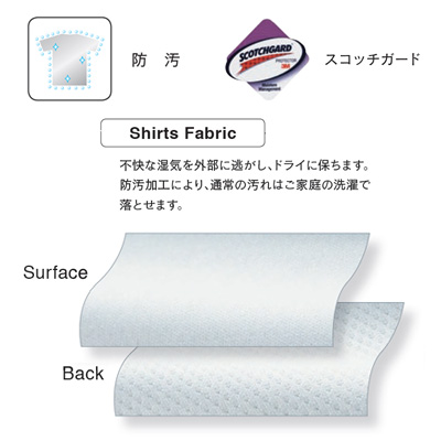 セミオープンベースボールシャツ